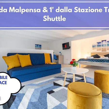 索马伦巴多10' Da Malpensa & 1' Dalla Stazione TreniShuttle公寓 外观 照片